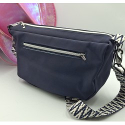 Demi-lune bleu marine