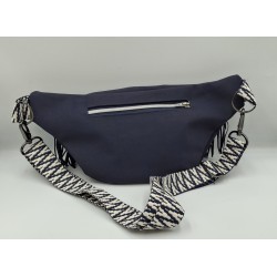 sac banane bleu foncé