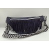 sac banane bleu foncé