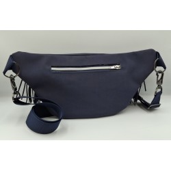 sac banane bleu foncé