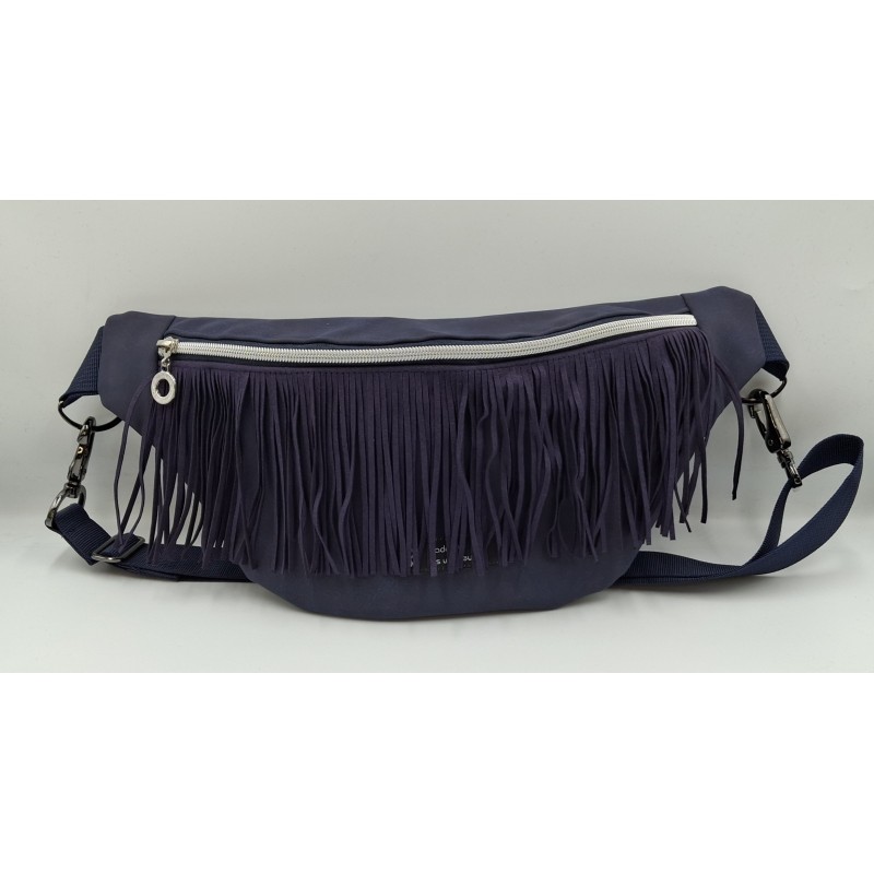sac banane bleu foncé