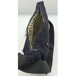 sac demi-lune peau vache