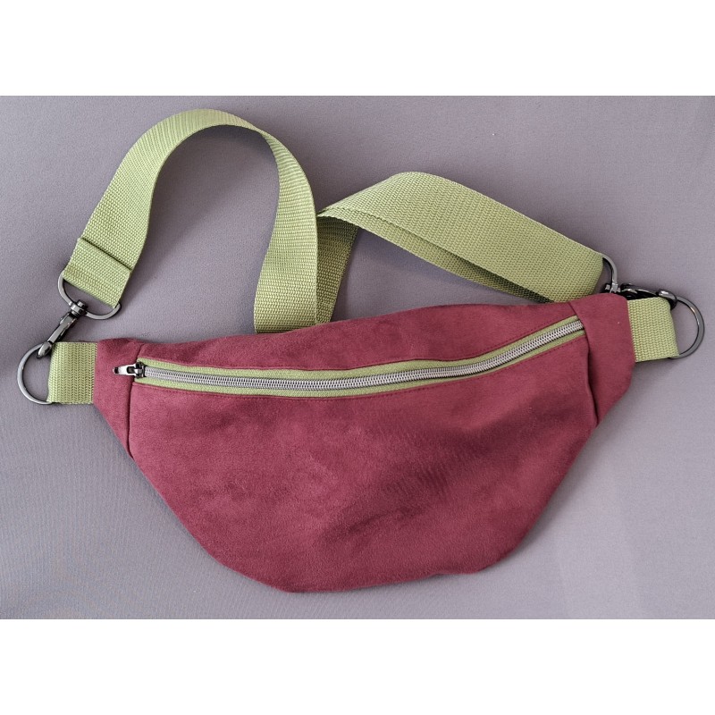 Sac banane - couleur bordeaux