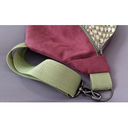 Sac banane - couleur bordeaux